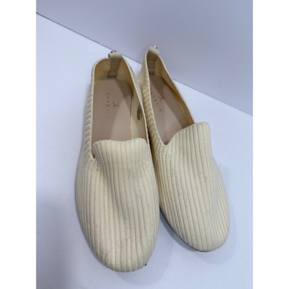 Danskin Ballet 9 Flats Stretchy Knit Preppy Minimalist Workwear Ballerina Shoes - Picture 9 of 9